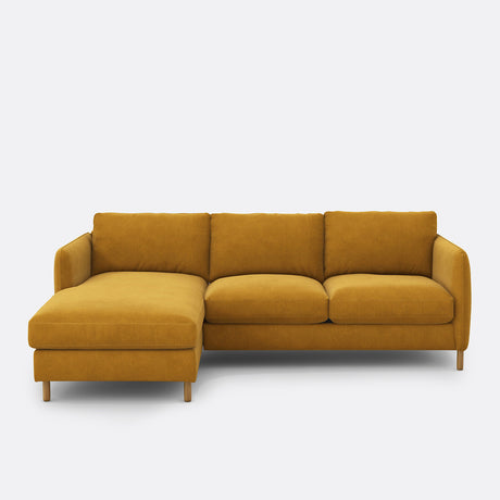Sofa seccional Ocre - ALICENT 