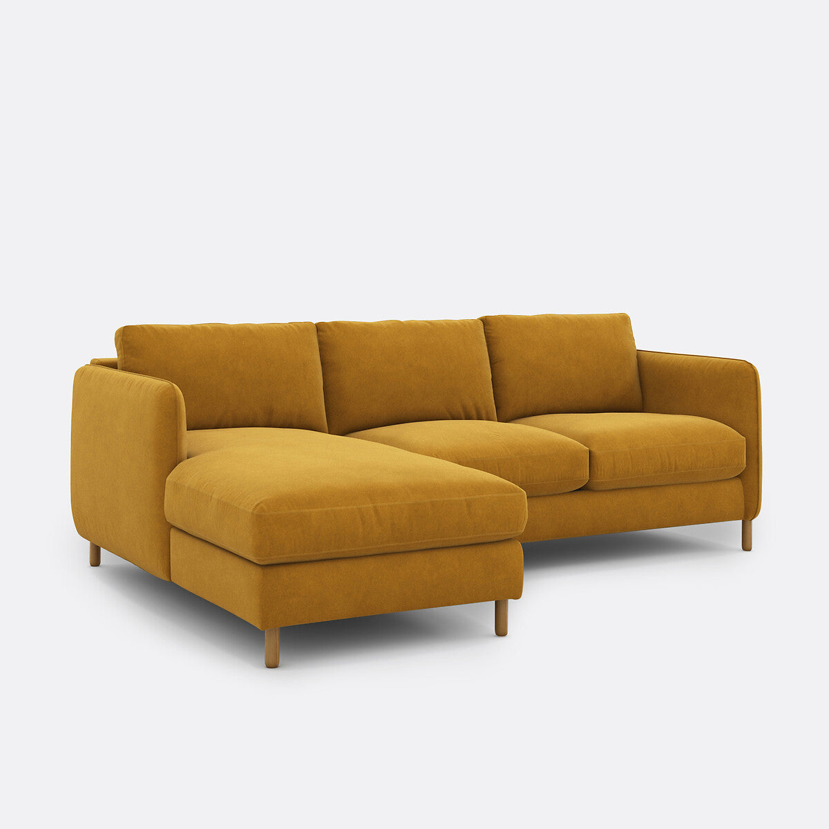 Sofa seccional Ocre - ALICENT 
