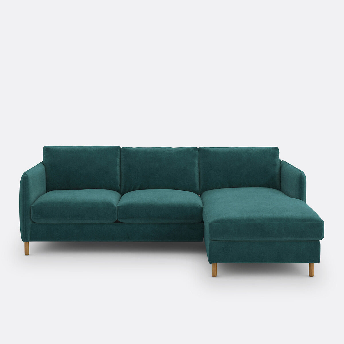 Sofa seccional Verde esmeralda - ALICENT 