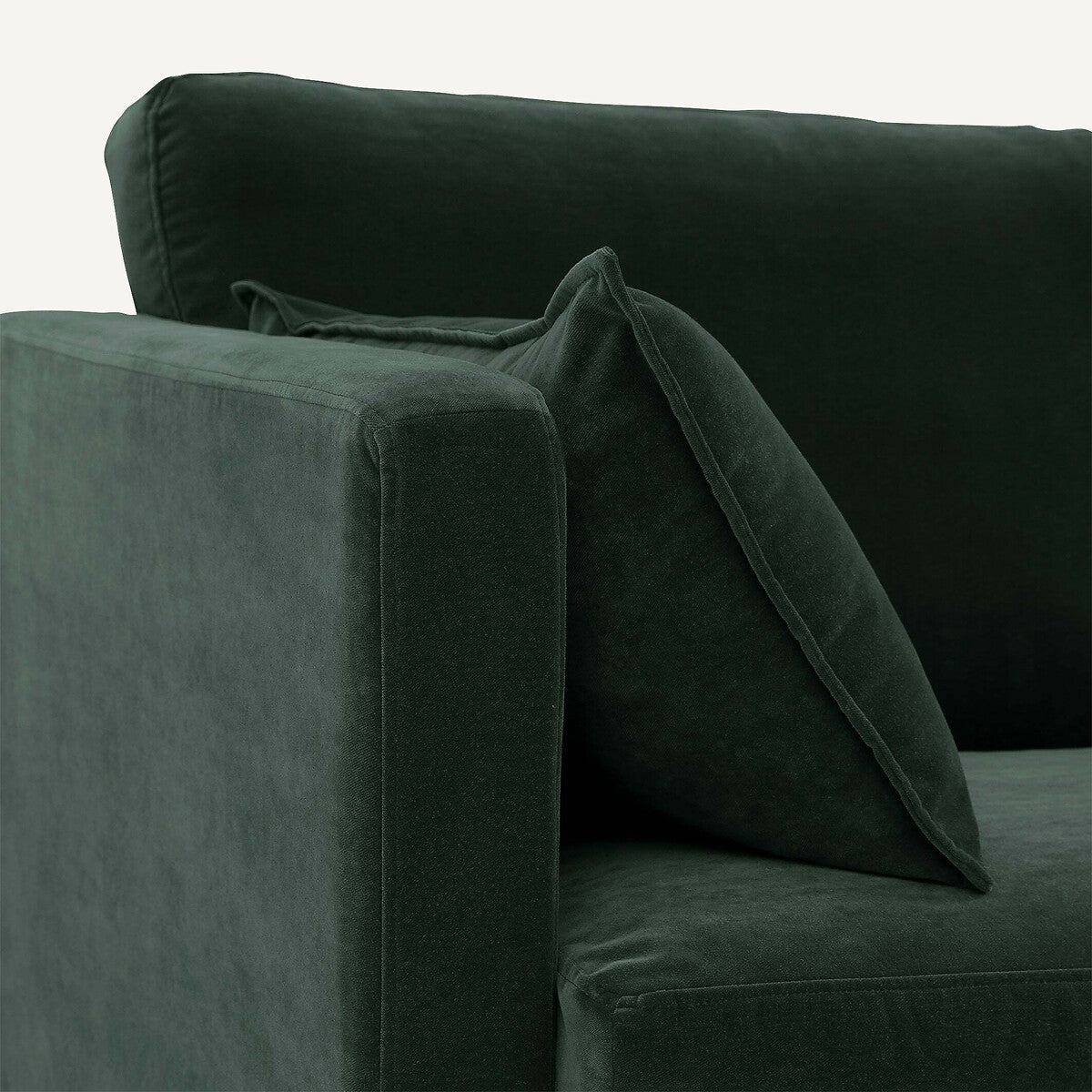 Sofá seccional Verde zar - LANCEL