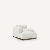 Sofa seccional abierto Blanco - ARCANA