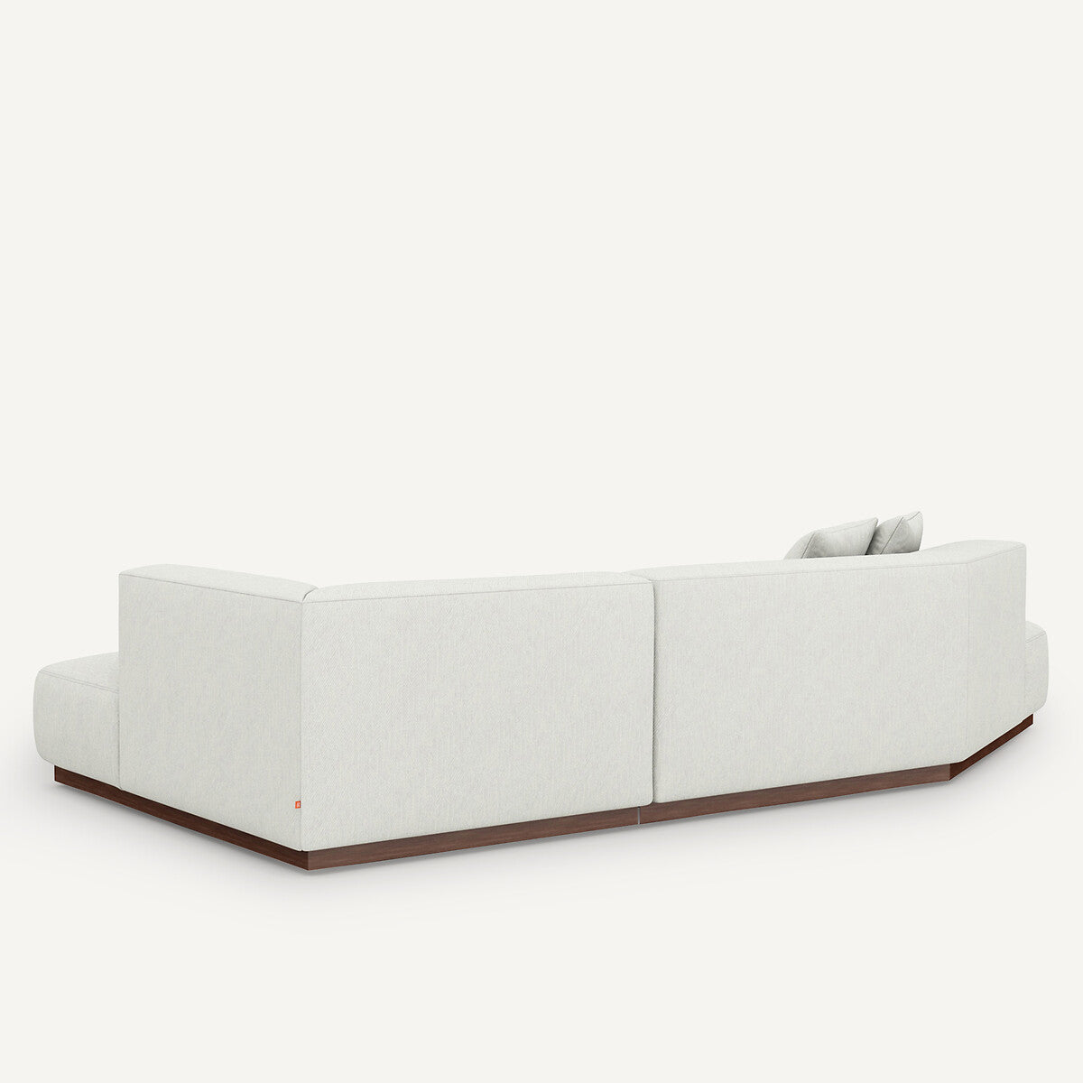 Sofa seccional abierto Blanco - ARCANA