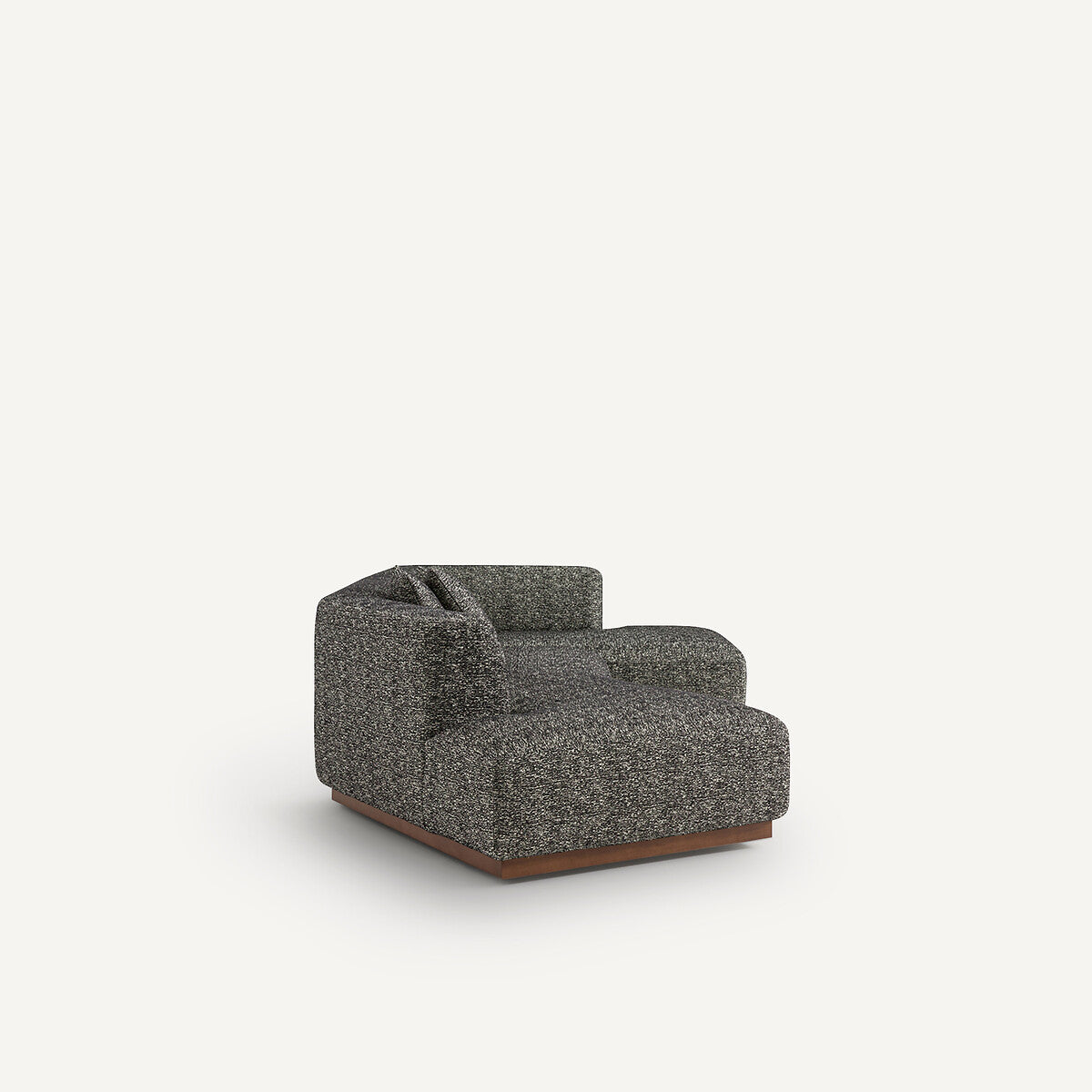 Sofa seccional abierto Negro - ARCANA