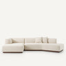 Sofa seccional abierto Tiza - ARCANA