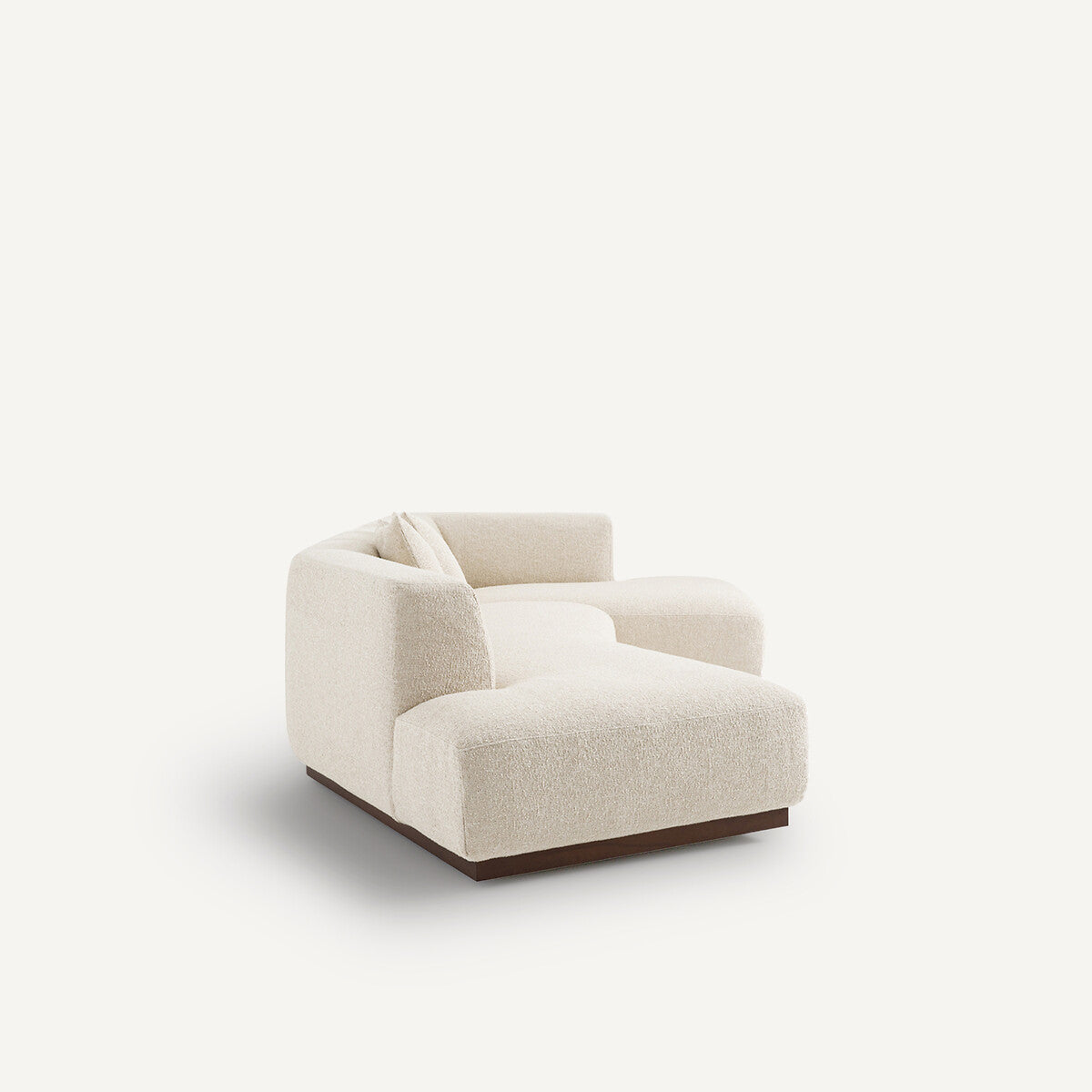 Sofa seccional abierto Tiza - ARCANA