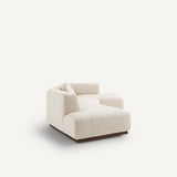 Sofa seccional abierto Tiza - ARCANA