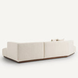 Sofa seccional abierto Tiza - ARCANA