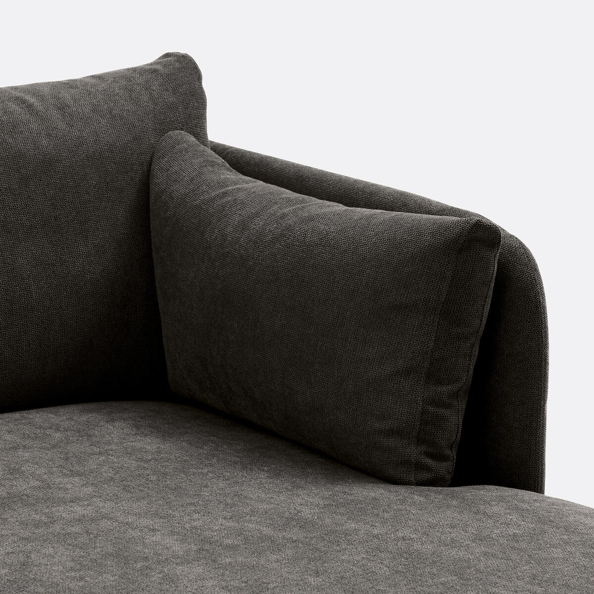 Sofa seccional antracita - TYRELL