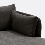 Sofa seccional antracita - TYRELL