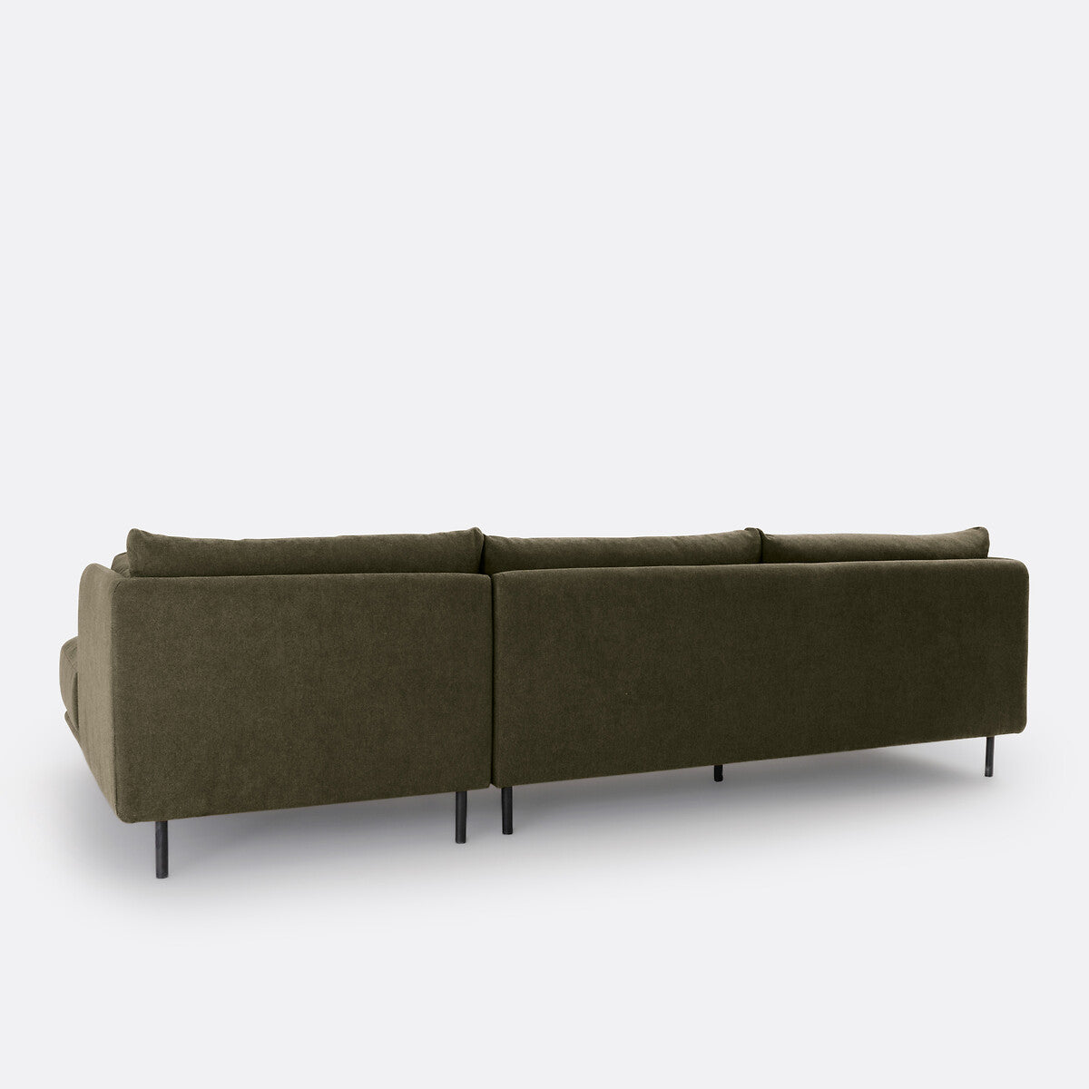 Sofa seccional verde bosque - TYRELL 
