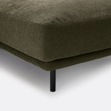 Sofa seccional verde bosque - TYRELL 