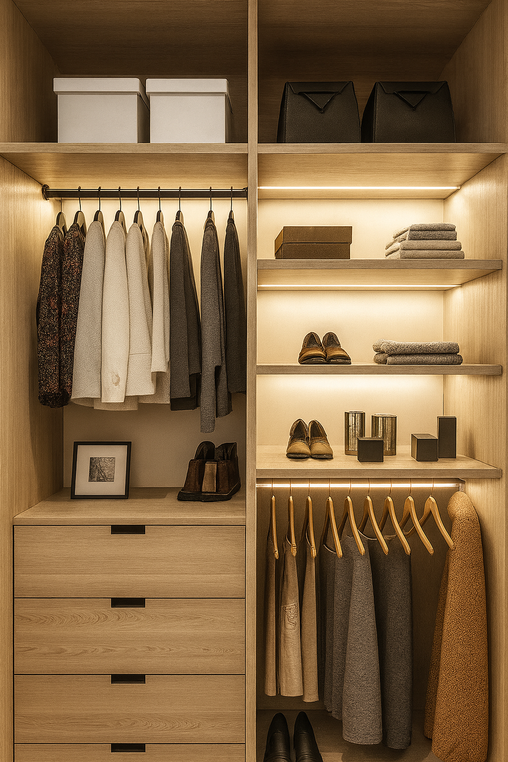 Closet standar de melamina - VENEZIA FAMUZE