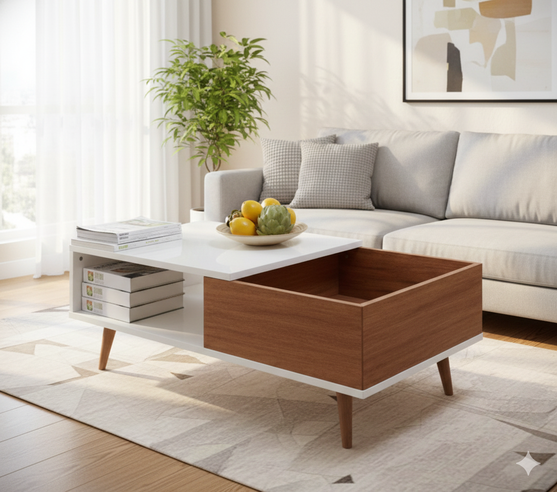 Mesa de Centro Moderna – VINTAGE