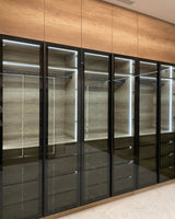 Walk-in Closet de melamina - CARLISLE