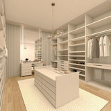 Walk-in closets de melamina - KENSINGTON