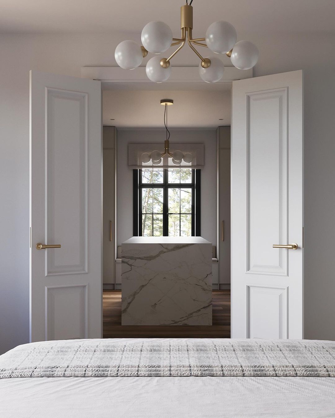 Walking closet minimalista - BRAMWELL