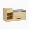 Zapatera con asiento Acolchado  - GODOY