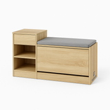 Zapatera con asiento Acolchado  - GODOY
