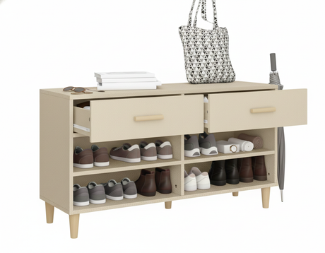 Zapatera moderna con 2 puertas  - LEROY (Copia) FAMUZE