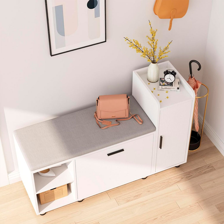 Zapatera Moderna con Asiento – BRISEN FAMUZE