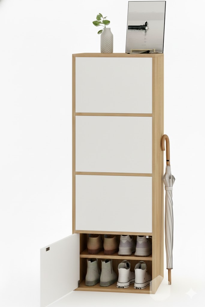 Zapatera moderna 16 pares - Adef FAMUZE