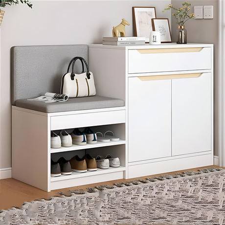 Zapatera Moderna Con Asiento - SOLVIK FAMUZE