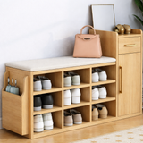 Zapatera con asiento acolchado - ALESSIA - FAMUZE