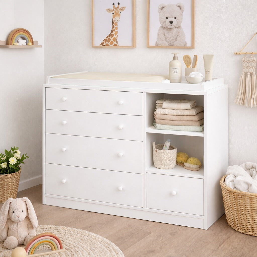 comoda cambiador para bebe - MILO - FAMUZE
