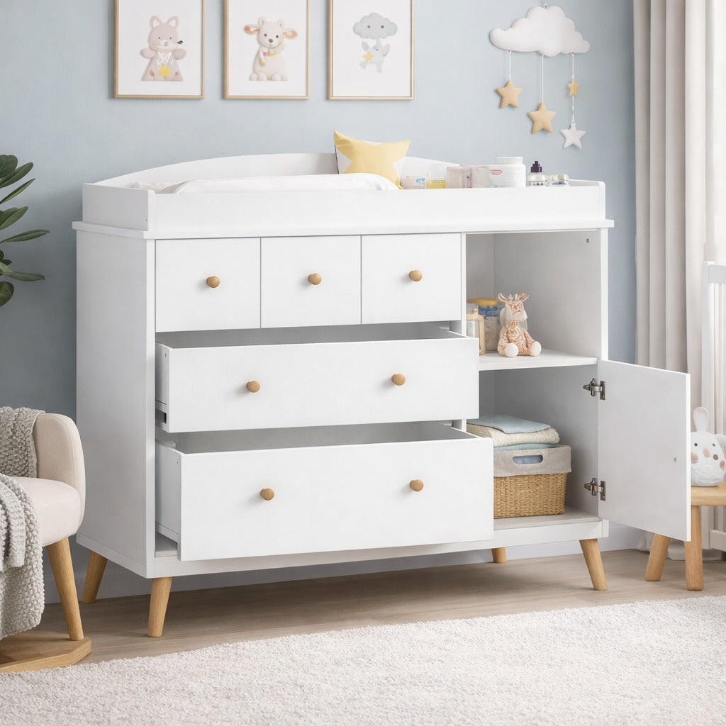 comoda cambiador para bebe - MOON - FAMUZE