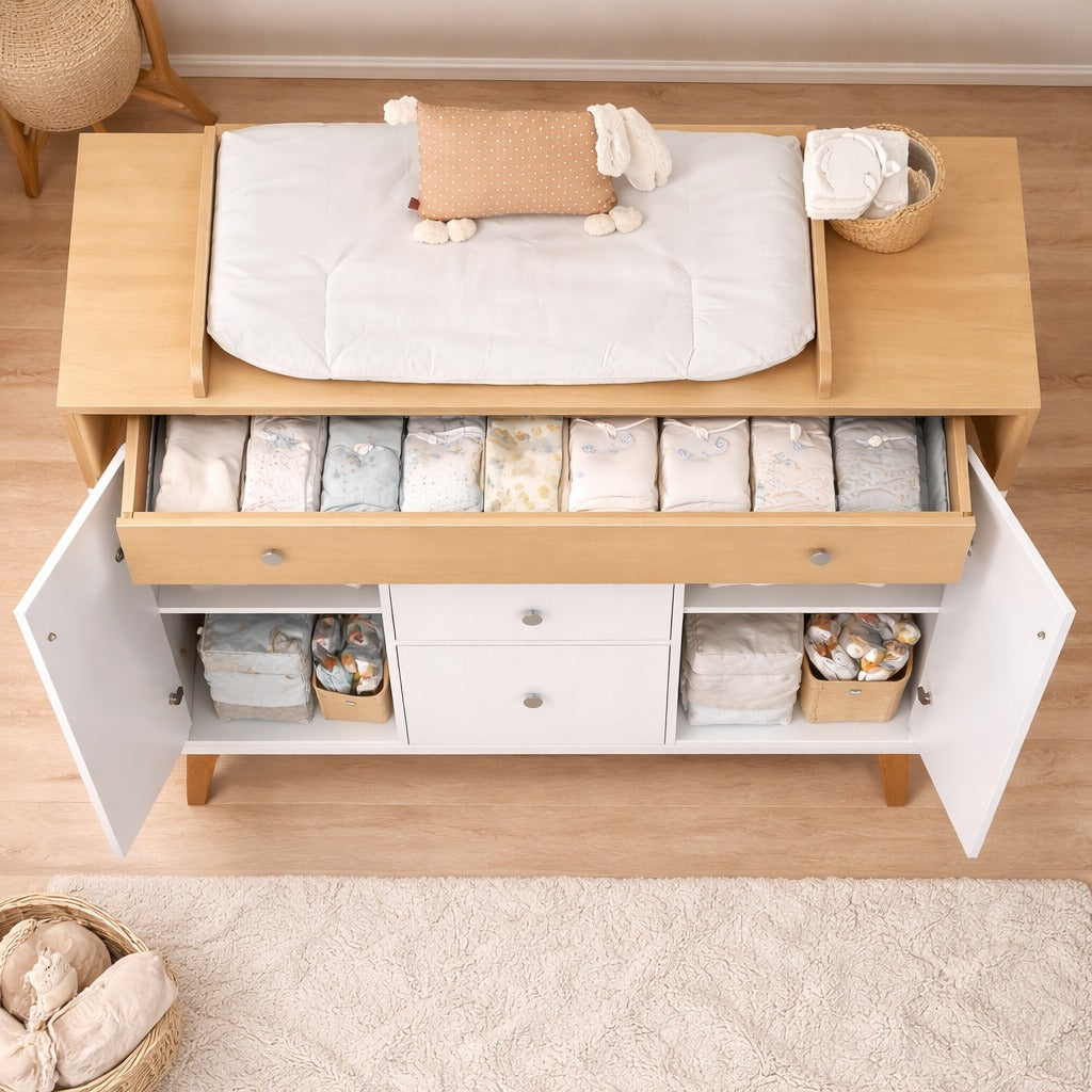 comoda cambiador para bebe - NOAH - FAMUZE