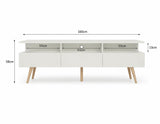 consola moderna de melamina - ELARA - FAMUZE