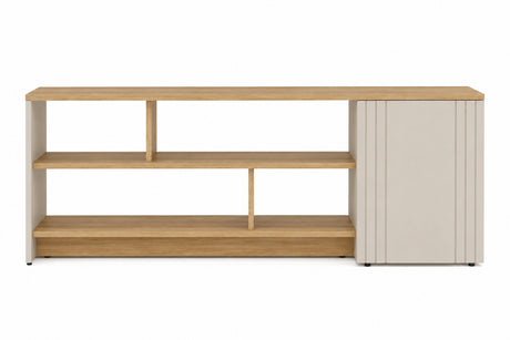 consola moderno de melamina - WENGUE - FAMUZE