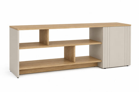 consola moderno de melamina - WENGUE - FAMUZE