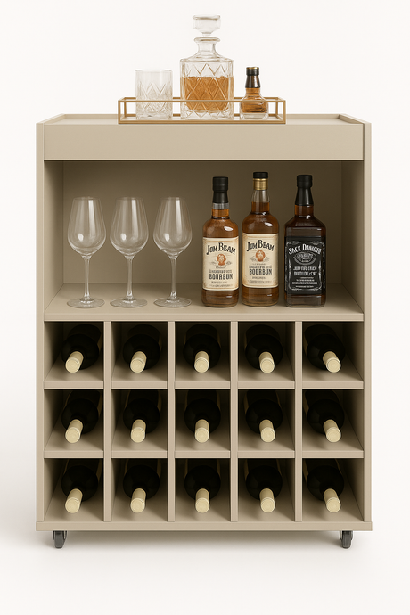 Mueble Bar en Melamina - VINARTE FAMUZE