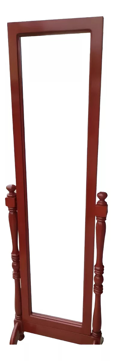 Espejo Rectangular Madera cuerpo completo  - Famuze
