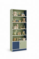 Juguetero de melamina para niños - BLUE TOY FAMUZE