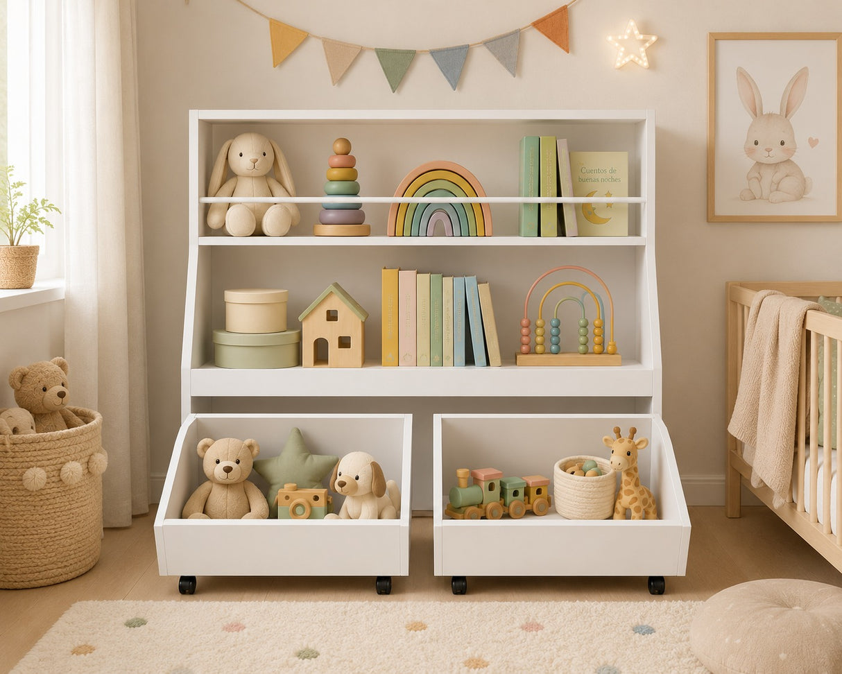 juguetero de melamina para bebe - MIEL - FAMUZE