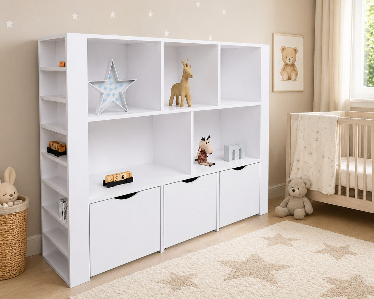 juguetero de melamina para bebe - MINI MUNDO - FAMUZE
