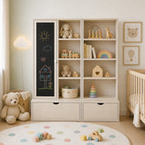 juguetero de melamina para bebe - NIEBLA - FAMUZE