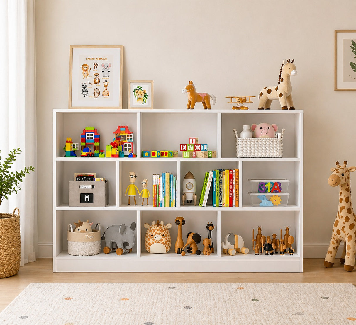 Juguetero de melamina para niños - PLAY HOME FAMUZE