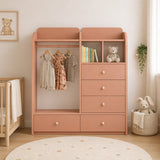 ropero de melamina para bebe - BOSQUE - FAMUZE