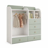 ropero de melamina para bebe - BOSQUE - FAMUZE