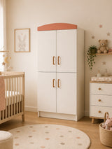 ropero de melamina para bebe - BRISA II - FAMUZE