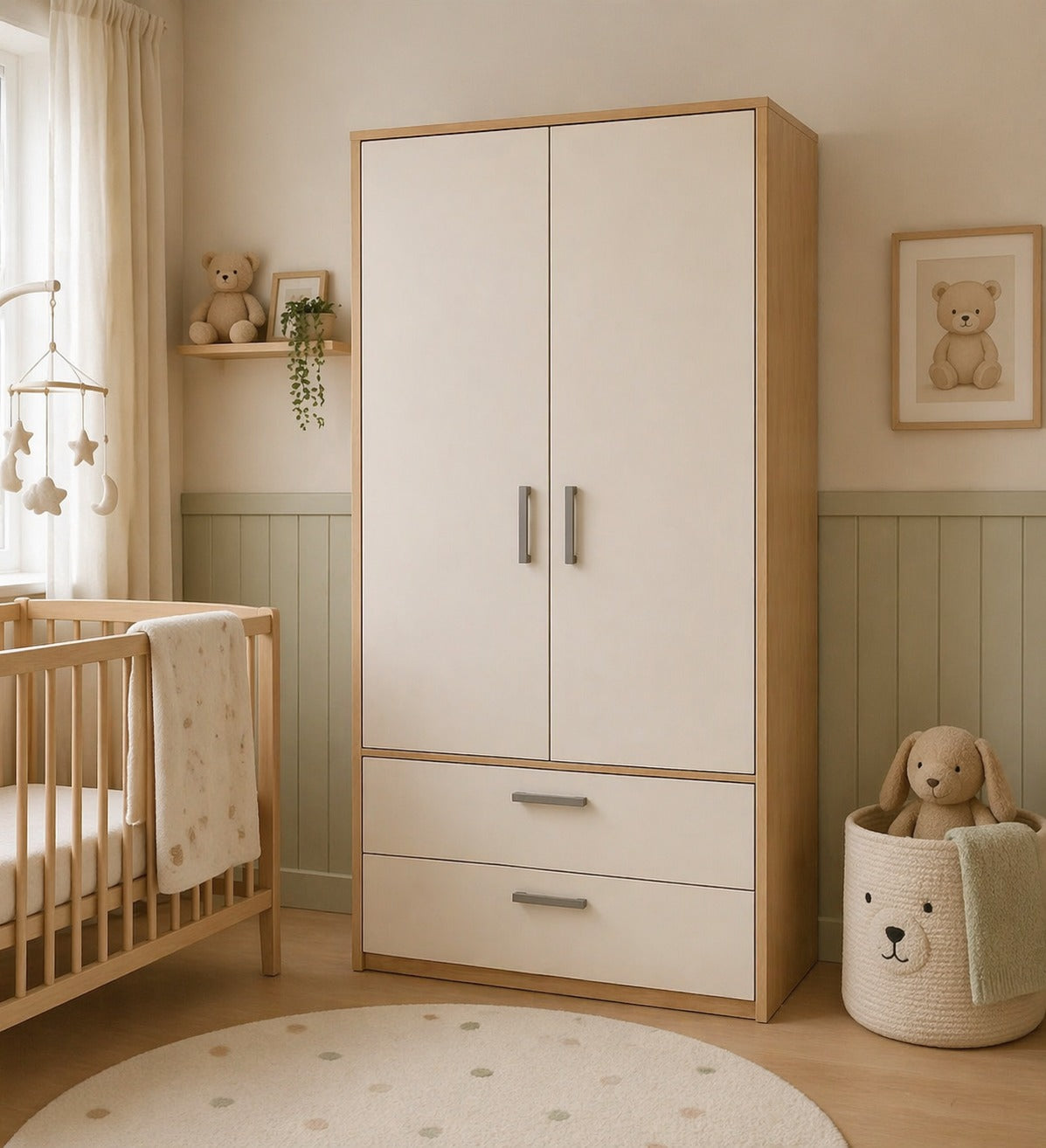 ropero de melamina para bebe - LITTLE - FAMUZE