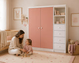 Ropero de melamina para bebe - PINKY FAMUZE