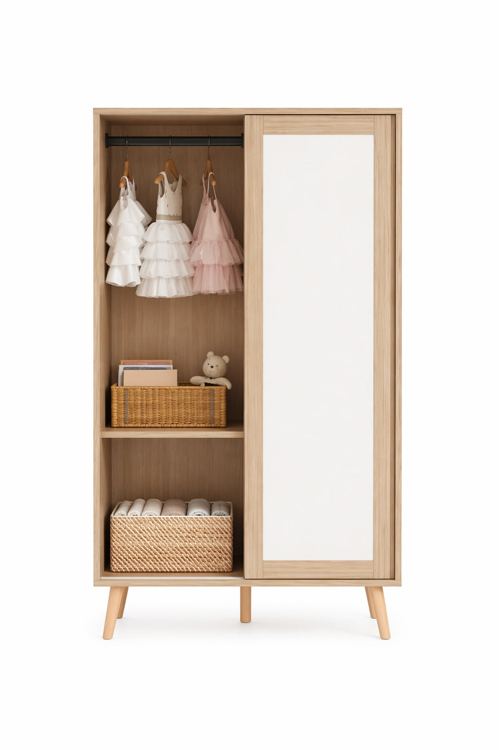 ropero de melamina para bebe - ROMA - FAMUZE