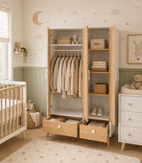 ropero de melamina para bebe - SOUL II - FAMUZE