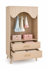 ropero de melamina para bebe - VALENTINA - FAMUZE