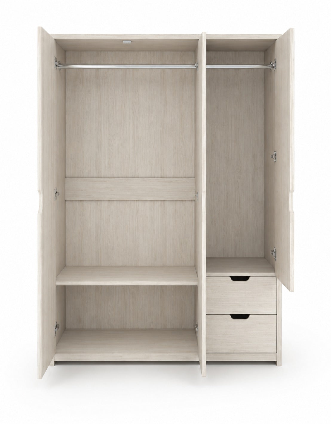 ropero moderno de melamina - EMME - FAMUZE