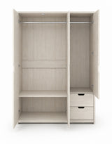 ropero moderno de melamina - EMME - FAMUZE